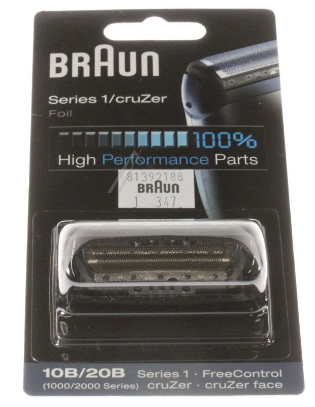 10B 20B SCHERFOLIE (1000 SERIES), SERIES 1/CRUZER, SCHWARZ
