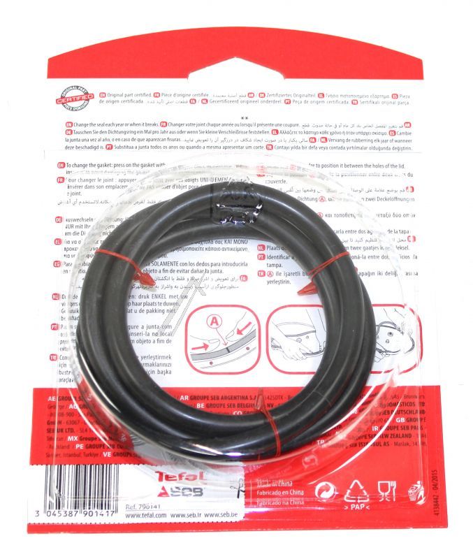 SA DICHTUNG INOX/ALU 4,5/6L Ø 220MM