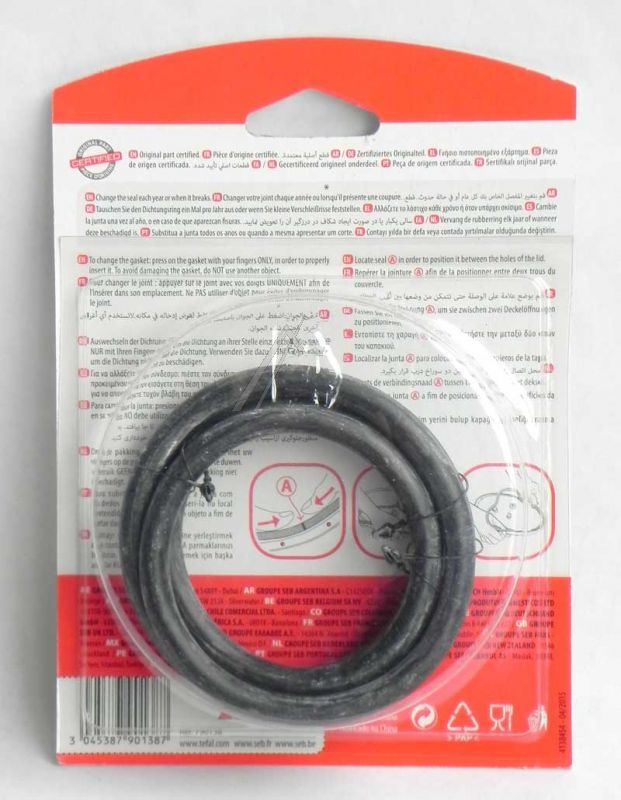 DICHTUNG 10/12/18L, DM = 268MM, INOX/ALU