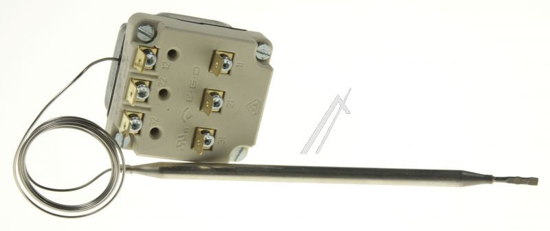 REGELTHERMOSTAT 60-200°C 3-POLIG 3NO 16A FÜHLER Ø 6M, L 142MM