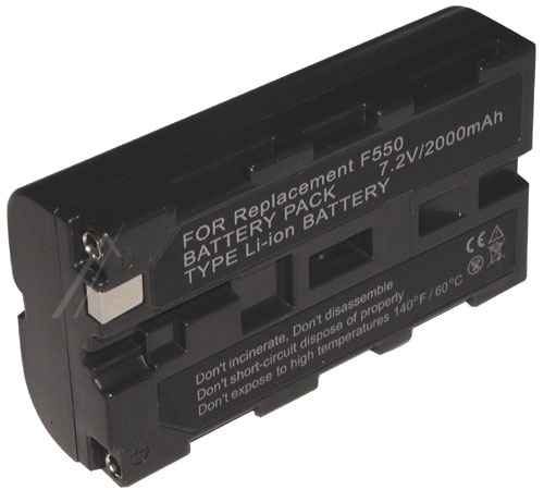 DIGCA74041 7,4V-2200MAH LI-ION DIGITALKAMERA AKKU DUNKELGRAU