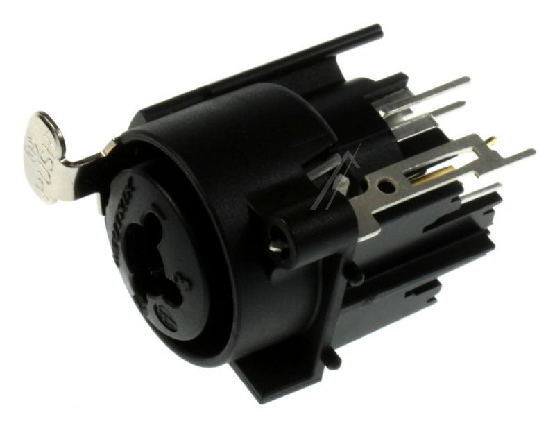 NCJ6FA-V 3-POLIGE XLR EINBAUBUCHSE KOMBINIERT MIT 6.35MM KLINKENBUCHSE