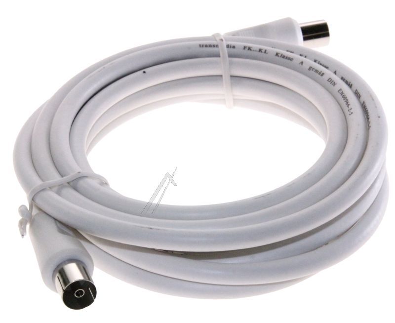 KOAX-ANSCHLUSSKABEL KOAX-STECKER & KOAX-BUCHSE 2,5M CLASS:A
