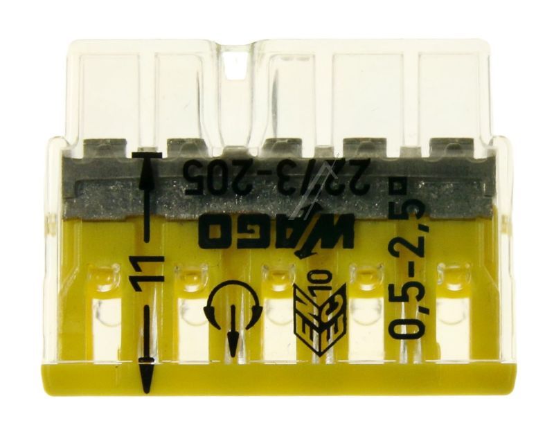 2273-205 5-LEITER-VERBINDUNGSKLEMME 0,5-2,5MM² 1 STÜCK