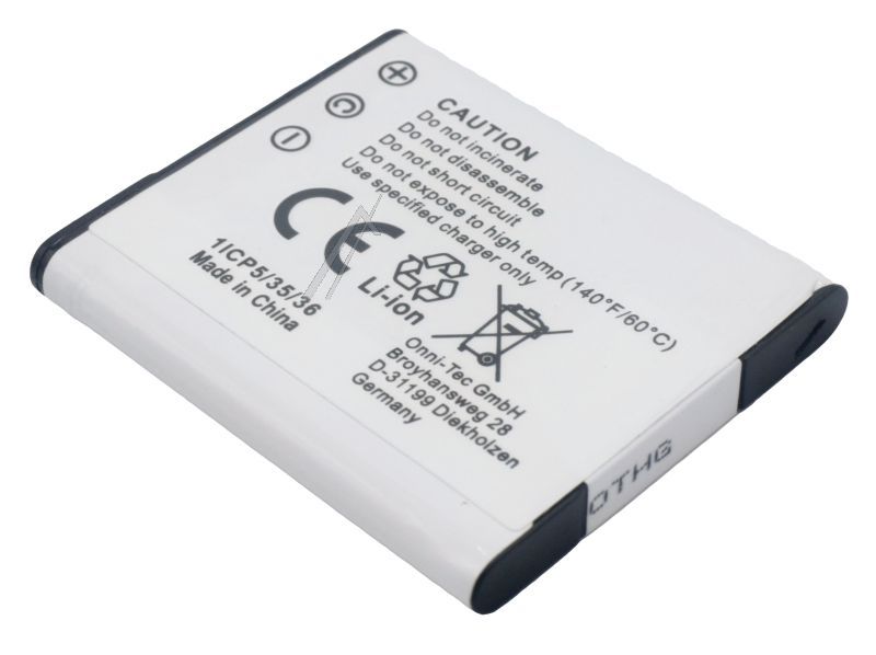 3,6V-600MAH LI-ION AKKU ALTERNATIV FÜR SONY NP-BN/NP-BN1