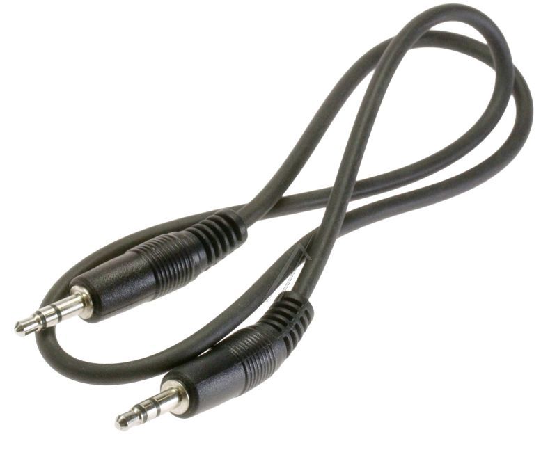 3,5MM-KLINKENSTECKER/3,5MM-KLINKENSTECKER 0,5M STEREO SCHWARZ