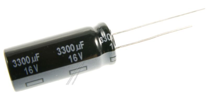 3300UF-16V EEUFR1C332L ELKO RADIAL PAN 105° 12,5X30MM