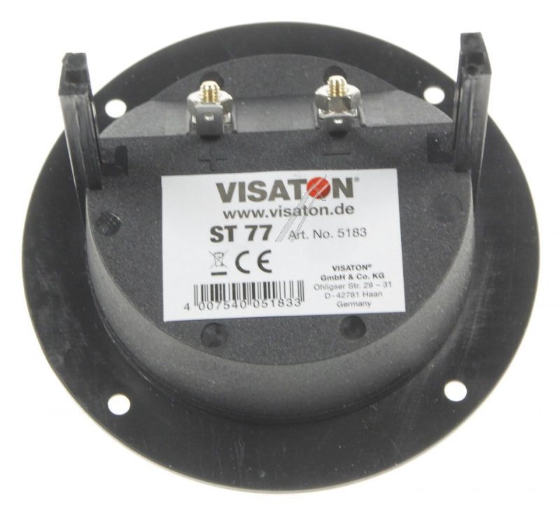 ST77 5183 78MM-SCHRAUB-TERMINAL, RUND, VERGOLDET FÜR LAUTSPRECHER