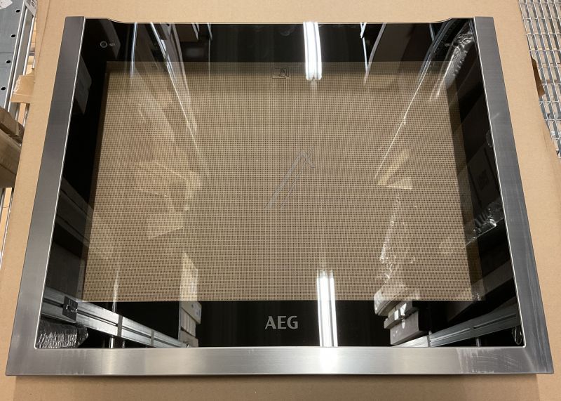 140037378027 FRONTSCHEIBE INOX AEG 594X470M