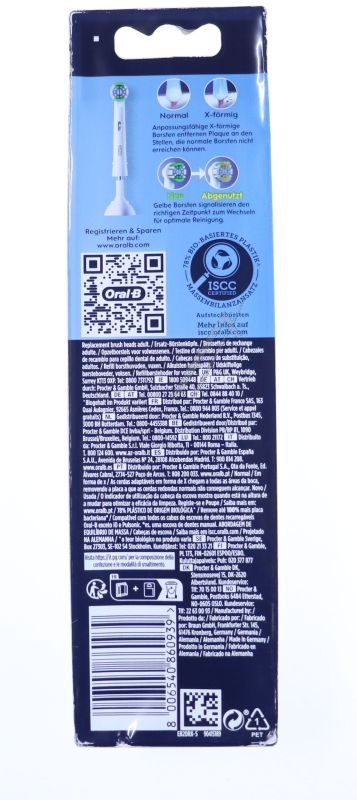 807781 ORAL-B AUFSTECKBÜRSTEN PRO PRECISION CLEAN 5ER-PACK
