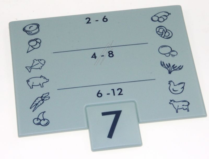 742606400 SCHUBFACHBLENDE NR.7 BEDRUCKT LHG