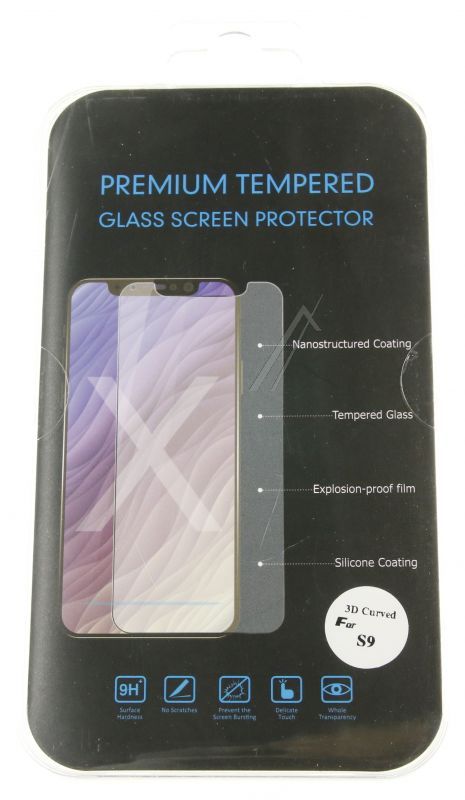 TEMPERED GLASS PREMIUM DISPLAYSCHUTZGLAS FÜR SAMSUNG GALAXY S9