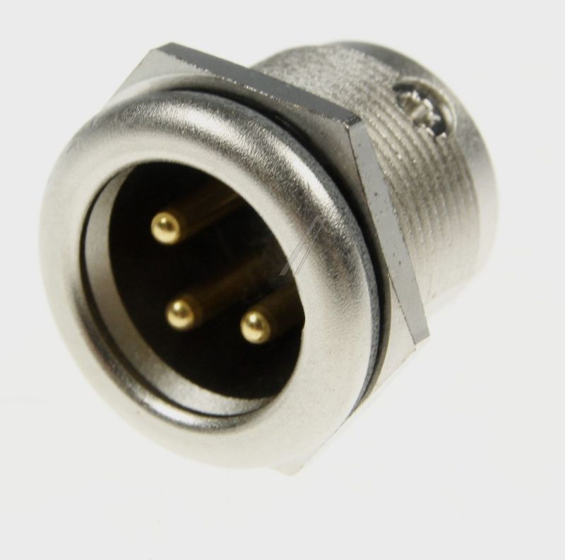 NC3MPR-HD 3-POLIGER XLR-EINBAUSTECKER FÜR AUSSENANWENDUNGEN