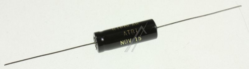 15UF-100V ATBI10010010030 TON-ELKO AXIAL 85° 10X30MM BIPOLAR 20%