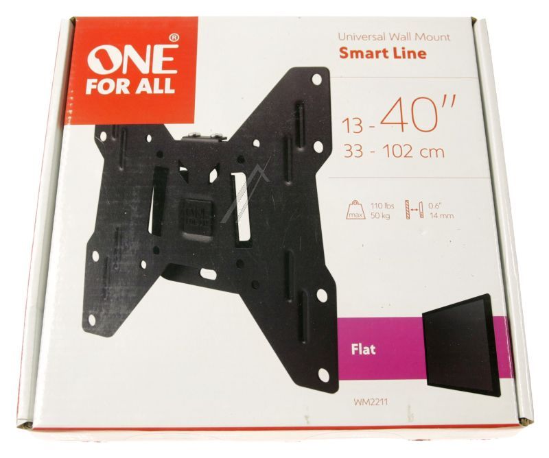 SMART LINE WM2211 TV-WANDHALTER VESA 200 13"-40" FEST