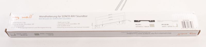HS 26W WANDHALTERUNG FÜR SONOS SOUNDBAR RAY