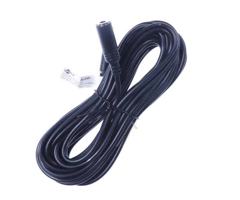 62481 KOPFHÖRER- UND AUDIOVERLÄNGERUNGSKABEL AUX 4-POL. 3,5MM SLIM CU