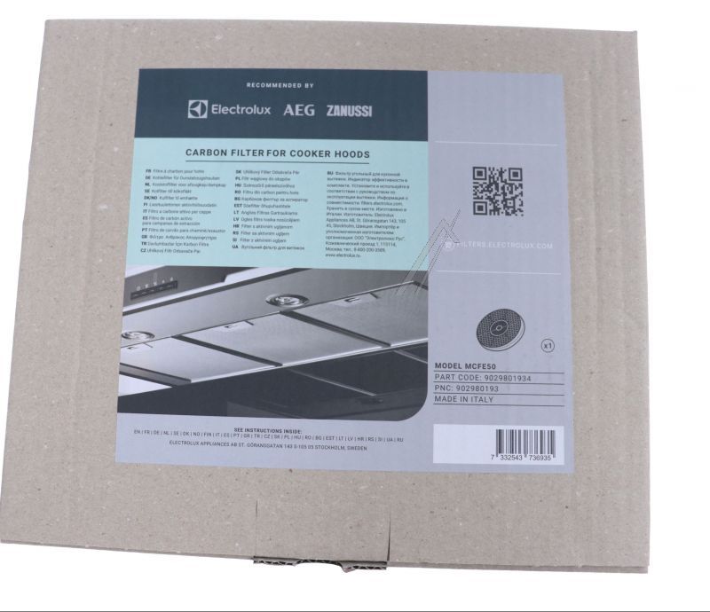 MCFE50 9029801934 AKTIVKOHLEFILTER