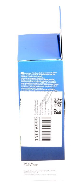 17006999 FRESHPROTECT™ ETHYLEN-ABSORBER STARTERKIT FÜR DEN KÜHLSCHRANK