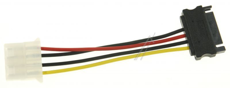 60115 STROMKABEL SATA 15PIN BUCHSE AUF 4PIN BUCHSE 12CM