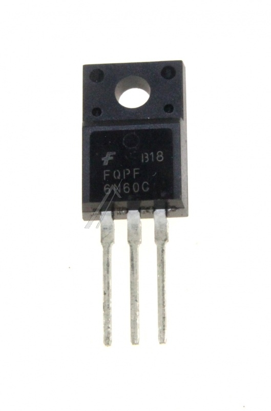 6N60C FQPF6N60C N-KANAL MOSFET, 600V 5,5A, TO-220F