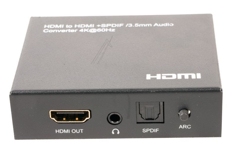 HDMI-AUDIO-EXTRAKTOR MIT SPDIF UND 3,5MM STEREOAUSGANG (ARC-FÄHIG), UNTERSTÜTZT 4KX2K@60HZ