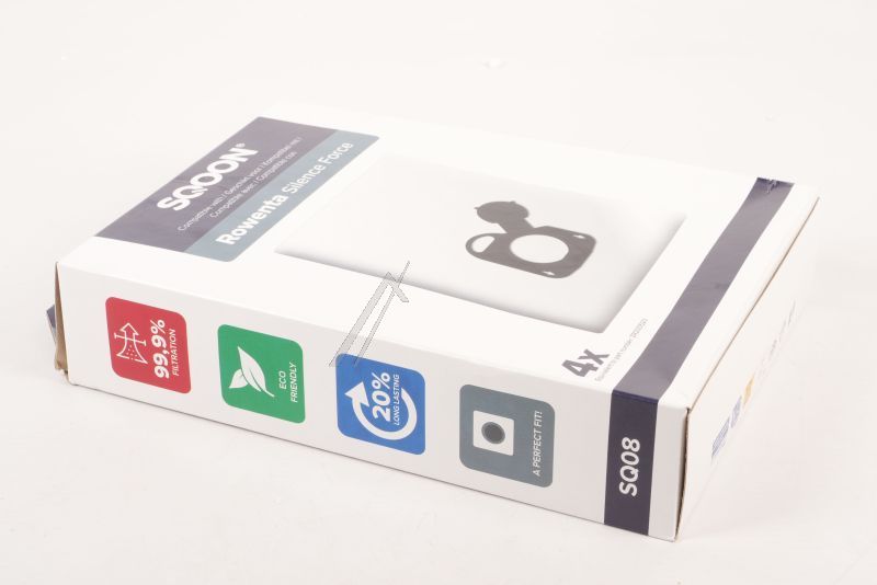 STAUBSAUGERBEUTEL ALTERNATIV FÜR ROWENTA SILENCE FORCE/X-TREM 4 STÜCK