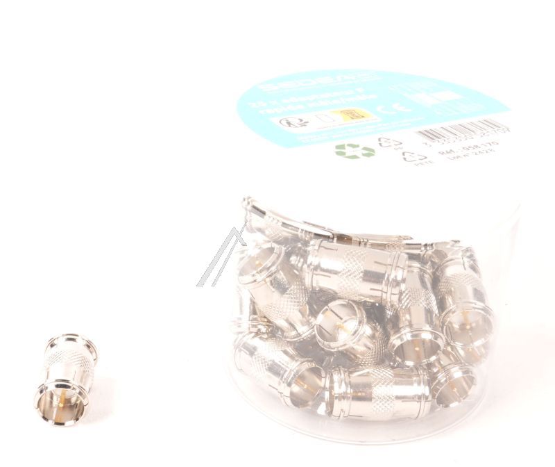 058170 F-SCHNELLVERBINDER F-STECKER AUF F-STECKER 25 STÜCK