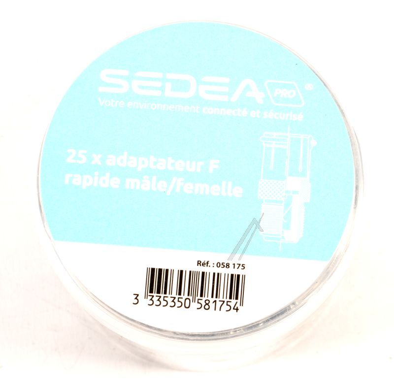 058175 SCHACHTEL MIT 25 F-SCHNELLSTECKERN MÄNNLICH/WEIBLICH