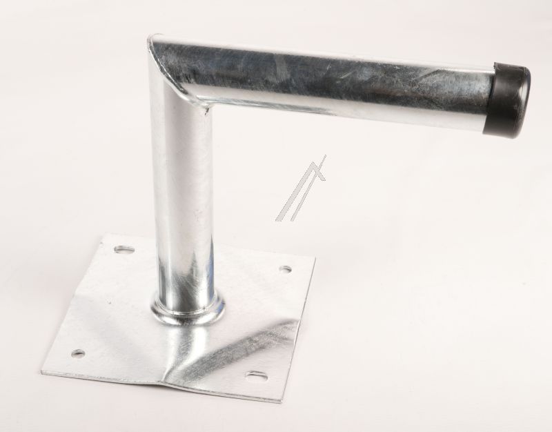 39017 STAHL-WANDHALTER 25X28CM ROHR Ø48MM PLATTE 20X20CM