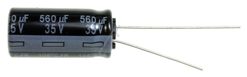 560UF-35V EEUFR1V561 ELKO RADIAL PAN 105° 10X20MM