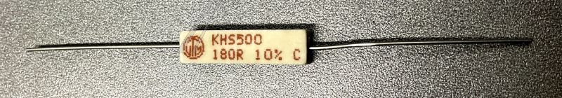 180R-5W DRAHTWIDERSTAND AXIAL 25X6,4MM