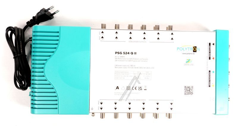 PSG 524 Q II 9268052 EINZEL-MULTISCHALTER 5/24 TERR. AKTIV 22KHZ INKL. NETZTEIL