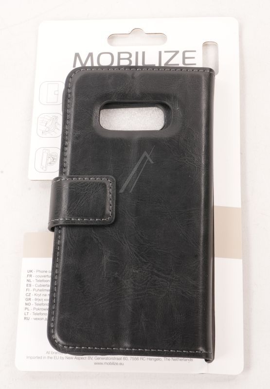 24774 MOBILIZE 2IN1 GELLY WALLET CASE SAMSUNG GALAXY S10E SCHWARZ