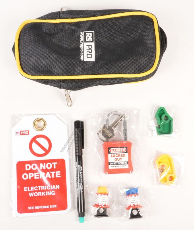 221-5270 LEISTUNGSSCHALTER/SICHERUNGEN-SPERREN-SATZ FÜR ELEKTRIKER 9-TEILIG