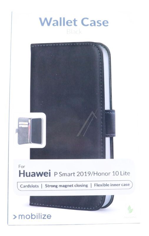 24742 MOBILIZE CLASSIC GELLY WALLET BOOK CASE HUAWEI P SMART 2019/HONOR 10 LITE BLACK