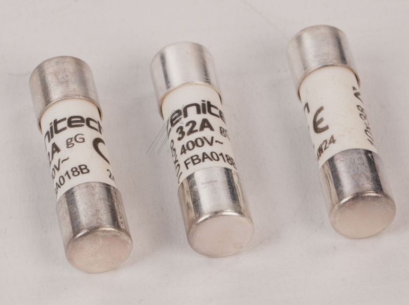 158358 3 SICHERUNGEN KERAMIK 10,3X38 32A MIT ANZEIGE NF