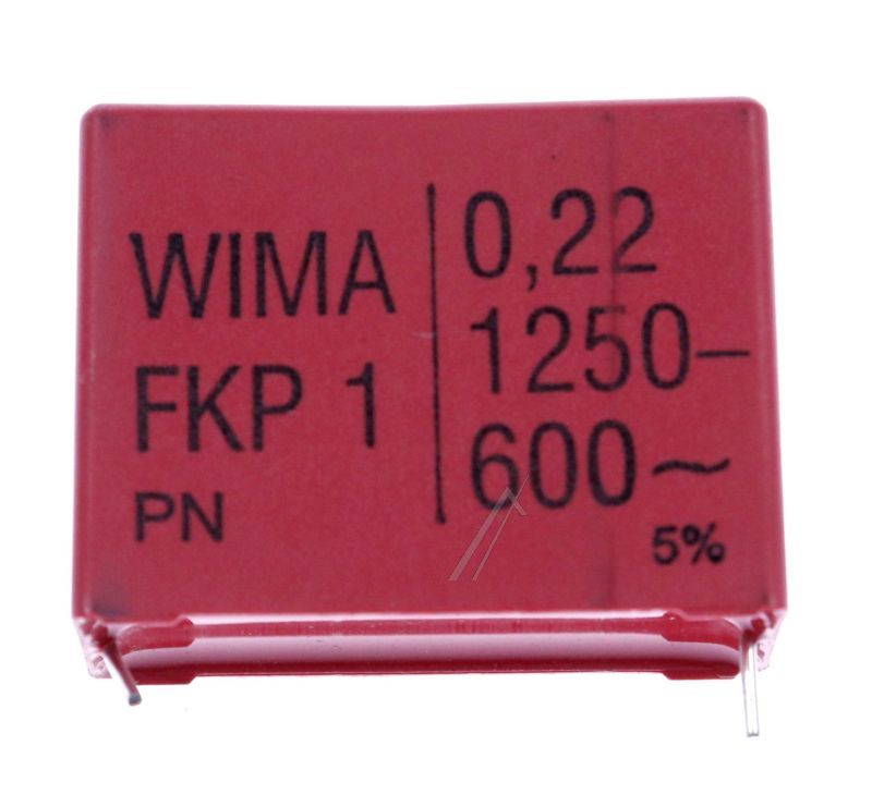 0,22UF-1250V FKP1R032207F00JSSD FKP1-IMPULSKONDENSATOR RM=37,5MM