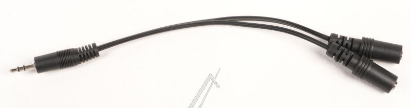 3,5MM-KLINKENSTECKER STEREO/2X3,5MM KLINKENKUPPLUNG ADAPTER 0,2M