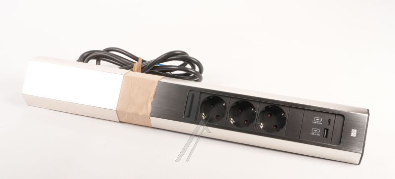 932.006 CASIA 2 3X STECKDOSE 1X USB-CHARGER A/C RVS-OPTIK 2M