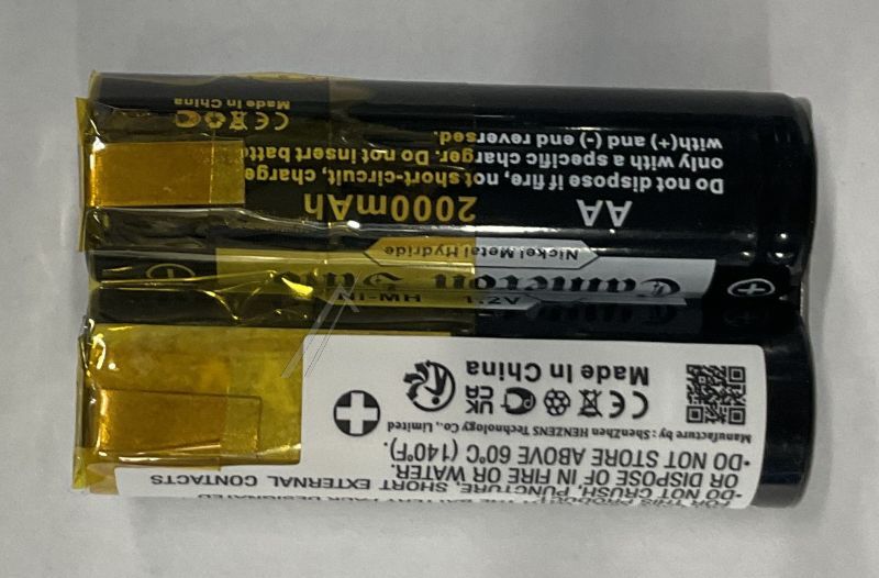 2,4V-2000MAH NI-MH RASIERAKKU ALTERNATIV FÜR PHILIPS