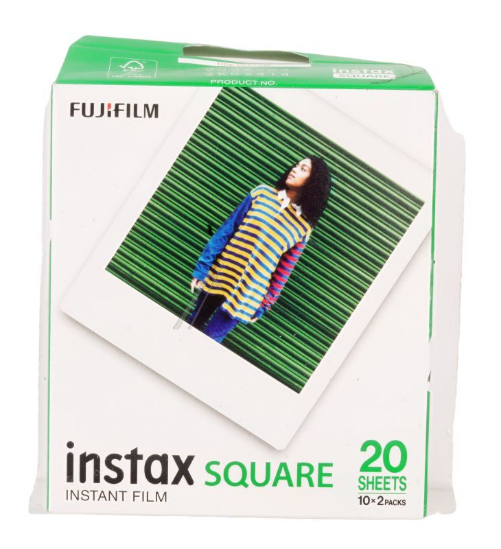 16921634 1X2 FUJIFILM INSTAX SQUARE FILM WEISSER RAHMEN NEU