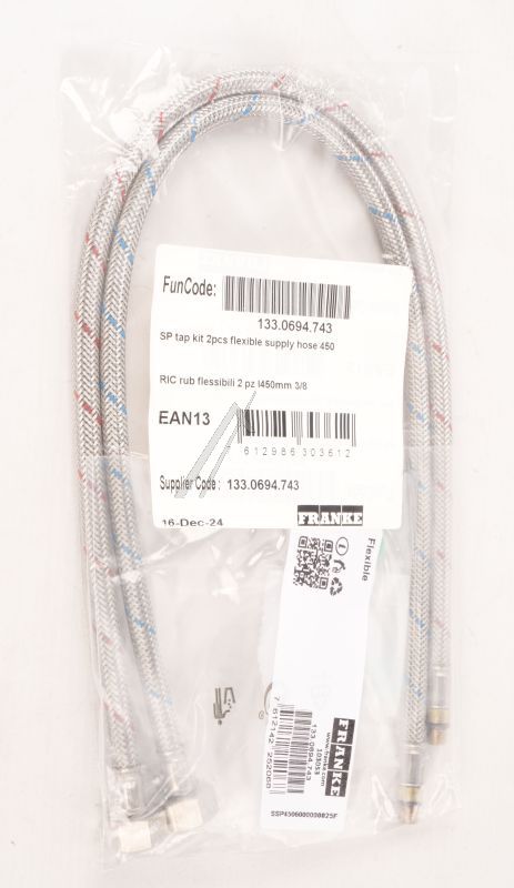 133.0694.743 ARMATURENSET 2STK FLEXSCHLÄUCHE 450MM