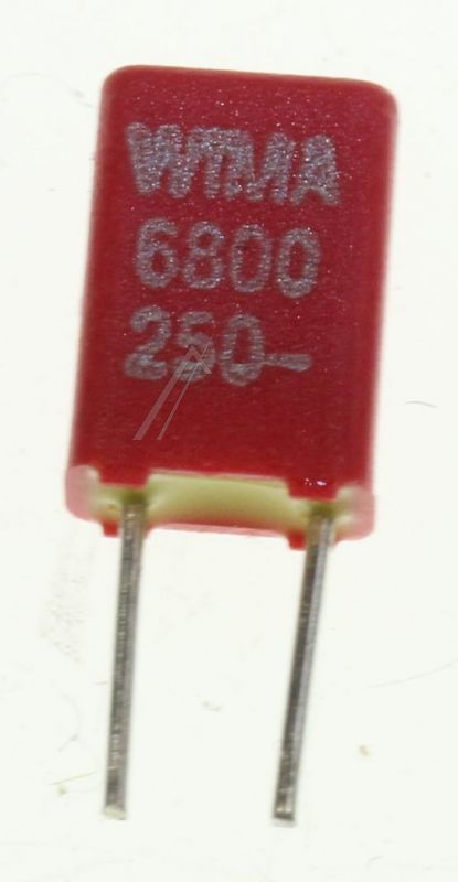 6800PF-250V MKS0F016800B00KSSD MKS02-KONDENSATOR RM=2,5MM