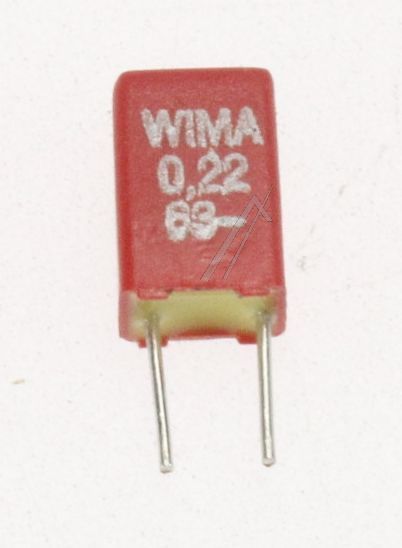 0,22UF-63V MKS0C032200C00KSSD MKS02-KONDENSATOR RM=2,5MM ROHS-KONFORM