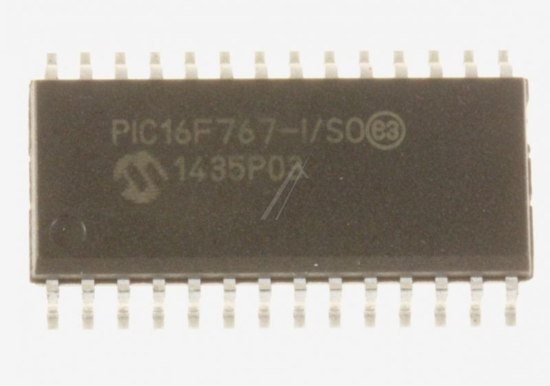 PIC16F767-I/SO MCU 8BIT,8K FLASH,SMD TYP:PIC16F767-I/SO