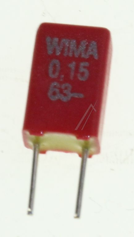 0,15UF-63V MKS0C031500C00KSSD MKS02-KONDENSATOR RM=2,5MM