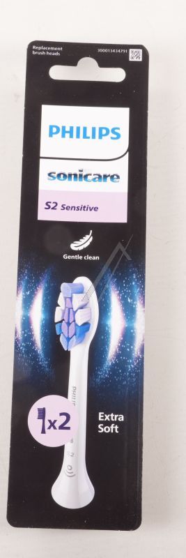 881605287010 HX6052/87 SONICARE S2 SENSITIVE BÜRSTENKOPF WEISS 2 STÜCK