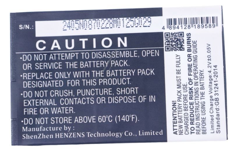 3,7V-1050MAH LI-ION PHONE AKKU ALTERNATIV FÜR EMPORIA SIMPLICITY V27