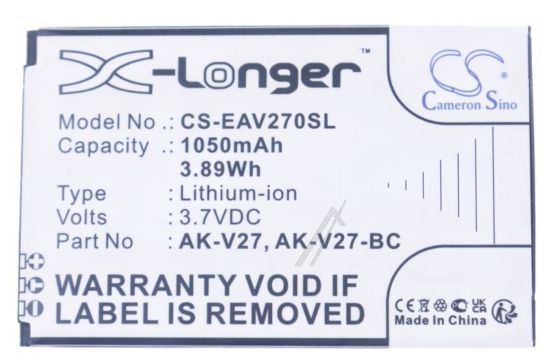 3,7V-1050MAH LI-ION PHONE AKKU ALTERNATIV FÜR EMPORIA SIMPLICITY V27